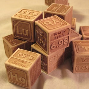 Periodic Table of the Elements Wooden Blocks (set of 118)