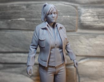 Doctor Who Custom Figures Jackie Tyler /Camille Coduri action figure unpainted