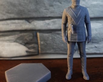 Doctor Who Custom guardia de drones estilo eaglemoss escala 1/21 sin pintar