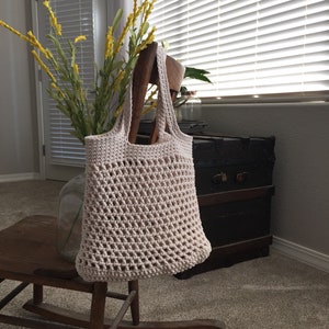 DIY Crochet Pattern The Market Tote Crochet Pattern Crochet Tote Bag Pattern Crochet Purse Pattern Crochet Beach Bag Pattern image 7