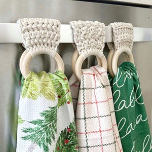 Crochet Pattern | Crochet Towel Holder Pattern | DIY Crochet Towel Topper Pattern PDF Download