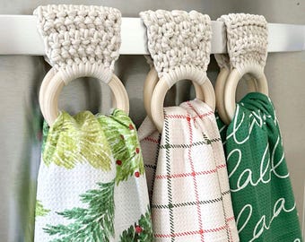 Crochet Pattern | Crochet Towel Holder Pattern | DIY Crochet Towel Topper Pattern PDF Download