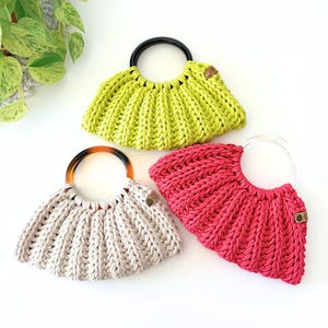 HÄKELANLEITUNG | Handtasche Muster gehäkelt | Kleine Geldbörse Muster | DIY Sommer Accessoires