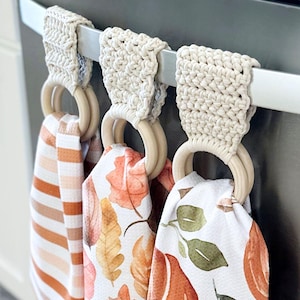 Crochet Pattern | Crochet Towel Holder Pattern | DIY Crochet Towel Topper Pattern PDF Download