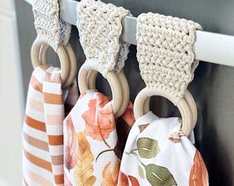 Crochet Pattern | Crochet Towel Holder Pattern | DIY Crochet Towel Topper Pattern PDF Download