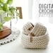 see more listings in the Crochet Basket Patterns section