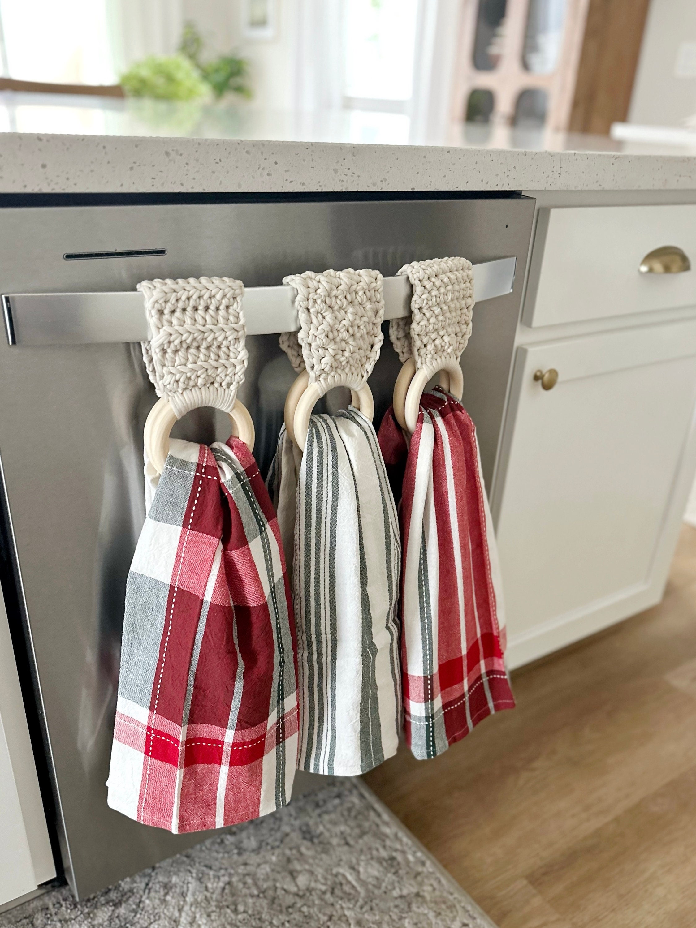 Hanging Kitchen Towel Sewing Pattern and Tutorial – Heather Handmade Shop