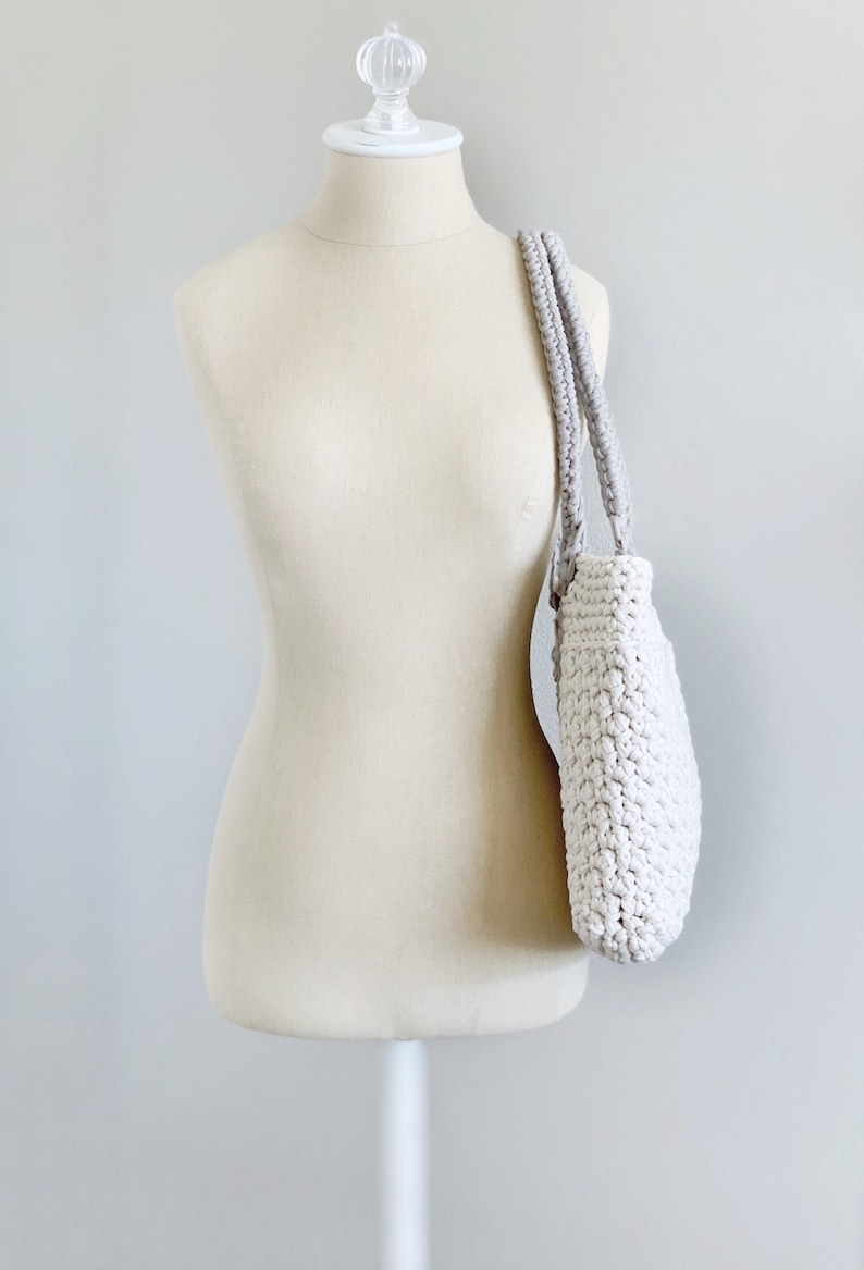 DIY Crochet Pattern | Crochet Tote Bag Pattern | Crochet Market Tote Pattern | Crochet Bag Pattern | Crochet Beach Bag | Crochet Market Bag image 7