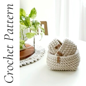 The Boxy Basket Pattern 084 | DIY Crochet Basket Pattern | Square Basket Pattern | Nesting Basket Pattern | Crochet Home Decor Pattern image 4