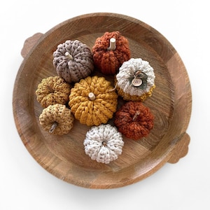 Adjustable Crochet Pumpkin Pattern | One Stitch Pumpkin Pattern with Size 6 Super Bulky Yarn | Fully Customizable image 5