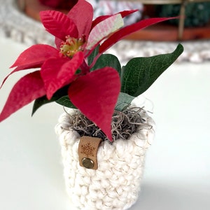 DIY Crochet Pattern Crochet Planter Pattern The Pirouette Planter Crochet Pattern DIY Craft Christmas Crochet Pattern image 8