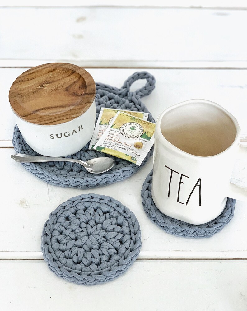 DIY Crochet Pattern Crochet Trivet Pattern Crochet Coaster Etsy