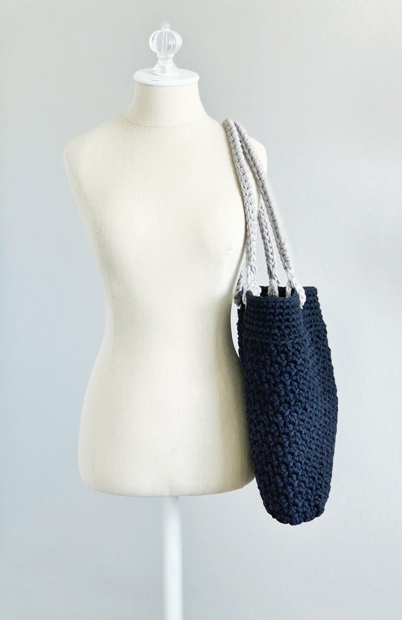 DIY Crochet Pattern | Crochet Tote Bag Pattern | Crochet Market Tote Pattern | Crochet Bag Pattern | Crochet Beach Bag | Crochet Market Bag image 6
