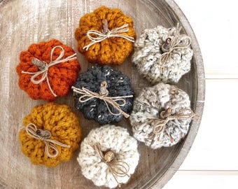 Crochet Pumpkin Pattern | Beginner Crochet Pattern for Fall | DIY Fall Decor