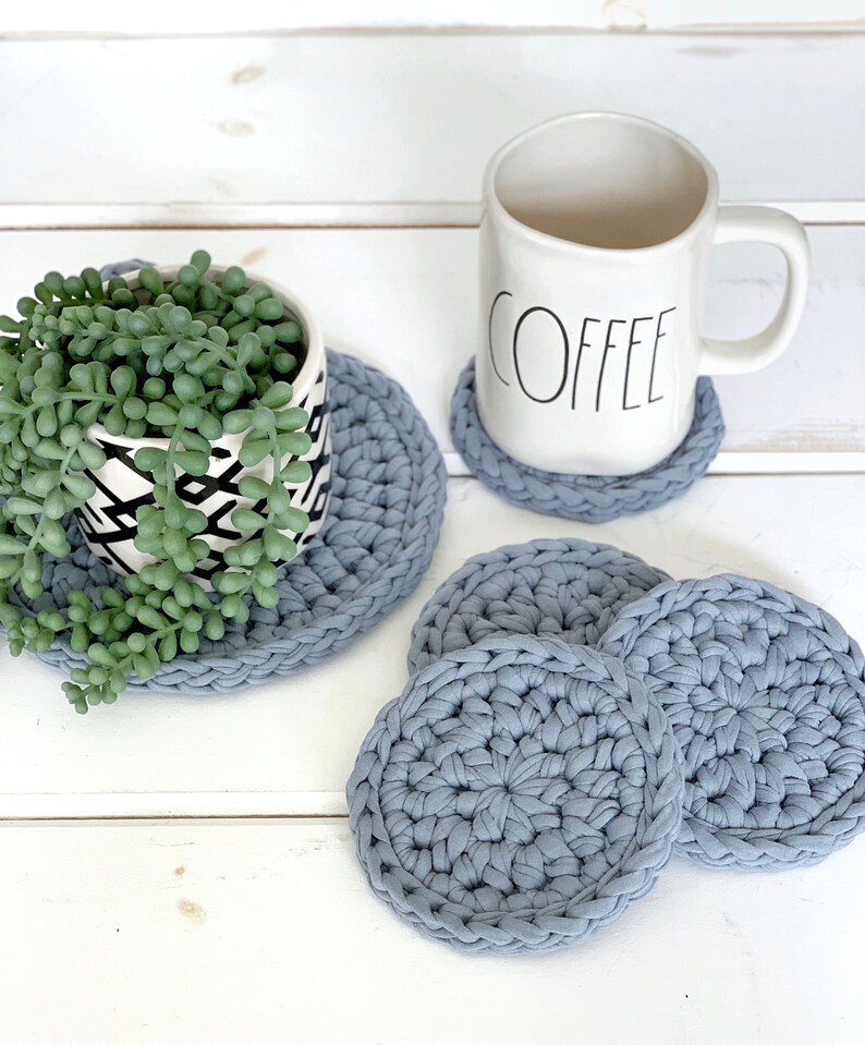 DIY Crochet Pattern Crochet Trivet Pattern Crochet Coaster Etsy