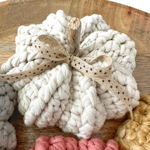 Schema per realizzare una piccola zucca all'uncinetto - Zucca rustica amigurumi in PDF, decorazioni autunnali e di Halloween, decorazioni fai da te per il Giorno del Ringraziamento immagine 15