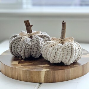 Schema per realizzare una piccola zucca all'uncinetto - Zucca rustica amigurumi in PDF, decorazioni autunnali e di Halloween, decorazioni fai da te per il Giorno del Ringraziamento immagine 9