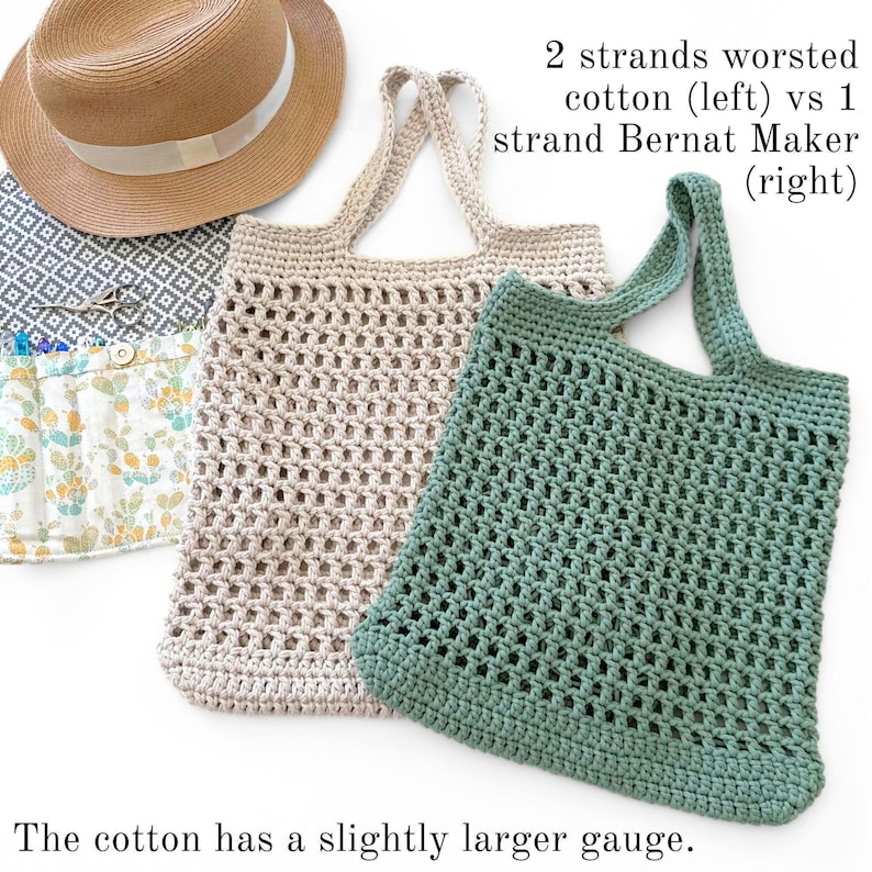 DIY Crochet Pattern | The Market Tote Crochet Pattern | Crochet Tote Bag Pattern | Crochet Beach Bag Pattern | Summer Crochet Project image 8