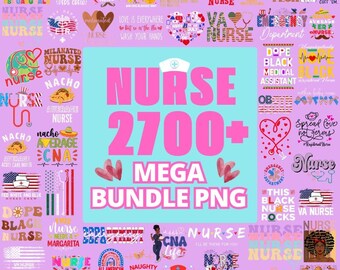 Nurse PNG Mega Bundle, 2700+ Designs (Digital Download)