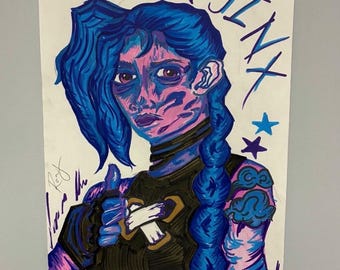Jinx Arcane Print