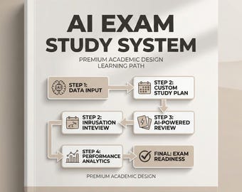 AI Exam Study System | Universal Exam Prep with ChatGPT, Study Planner, Notes & Practice PDF