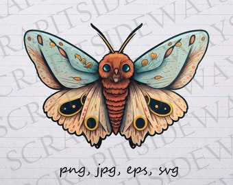 Nachtvlinder glinsterende clip art clipart vectorafbeelding svg png jpg eps vintage vlinder, vlinder afbeelding, vlinder afbeelding, vlinder ontwerp