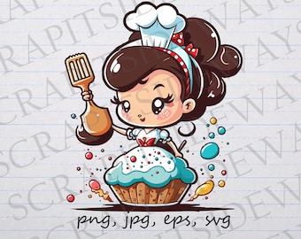 Baking Queen SVG - Etsy