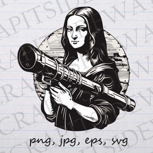 Mona lisa bazooka - Etsy 日本