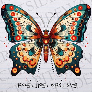Vintage vlinder glinsterende clip art clipart vector afbeelding svg png jpg eps, vlinders, monarch