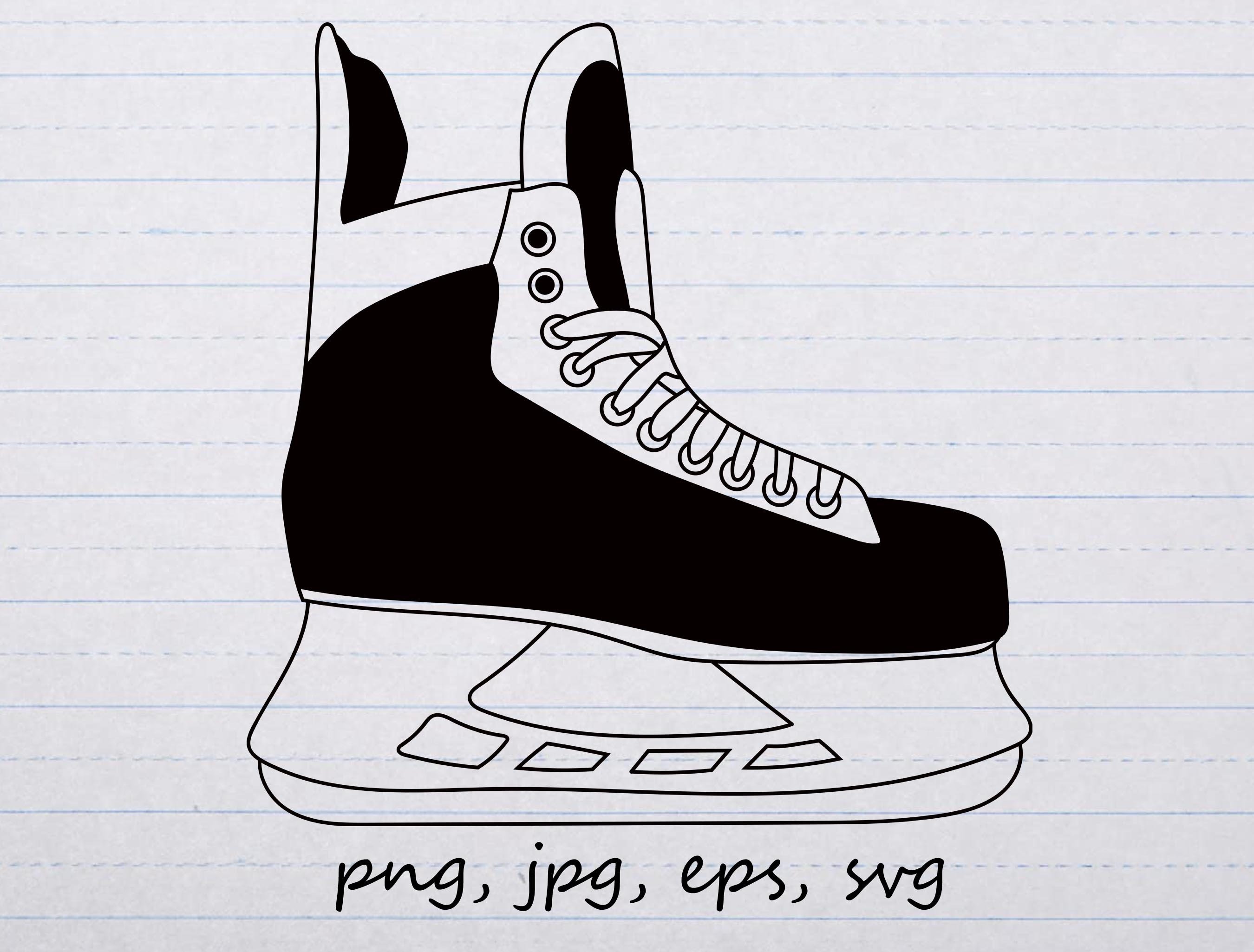 Hockey Ice Skates Clip Art