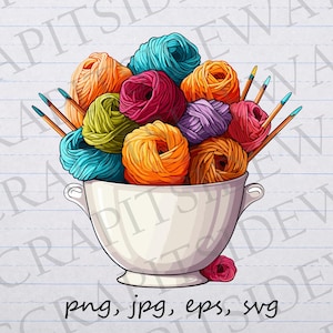 Garnschale Clipart Vektorgrafik svg png jpg eps eps
