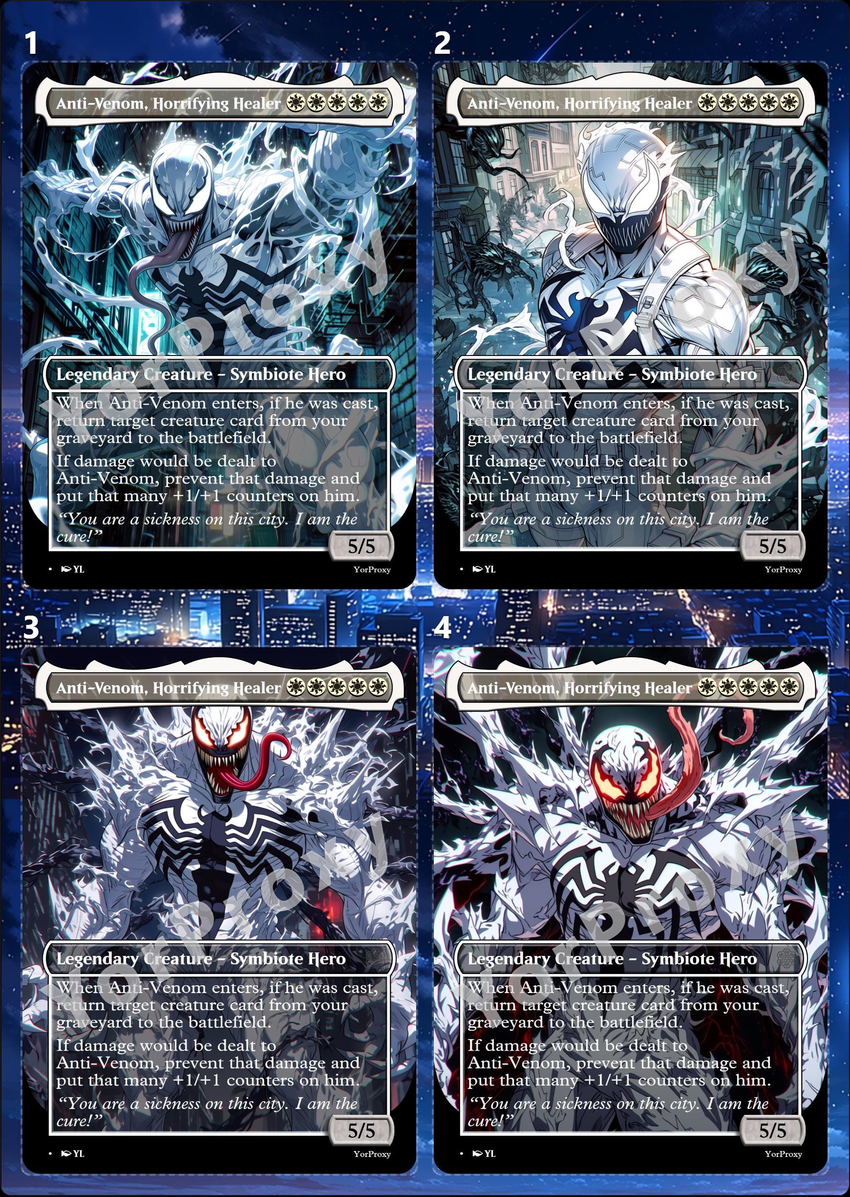 Venom trading card - Etsy 日本