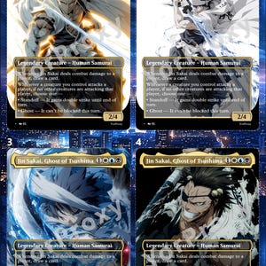 Jin Sakai, Ghost of Tsushima | Proxy Card - Etsy