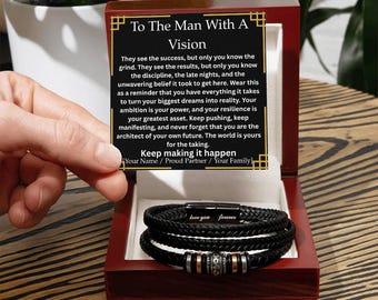 Entrepreneur Success Gift for Him Business Milestone Manifestation New bussiness Gift New Business Venture Gift for Men Gift for son Brother