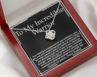 Cancer Free Celebration Gift Survivor Necklace for Her Remission Milestone Jewelry Warrior Victory Gift For Mother in law Friend Daughter