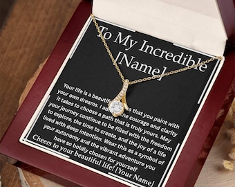 Childfree by Choice Gift Celebration Necklace Personalized Jewelry Keepsake Empowered Woman Autonomy Pendant Modern Lifestyle Celebration