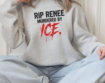 Chemise justice sociale, col rond militant commémoratif, sweat-shirt RIP Renee, cadeau de sensibilisation aux droits humains