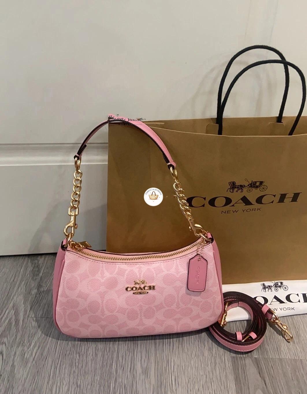 COACH コーチ ショルダーバッグ ハンドバッグ シグネチャー 馬車金具