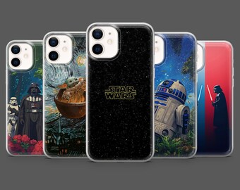 Star Wars Phone Case Clone Wars Jedi MagSafe Cover for iPhone 17Pro, 16, 15, 14, 13, Samsung S26, S25, S24, S23, A17, A26, A57, Pixel 10, 9