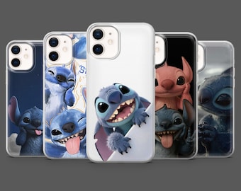 Etui na telefon Stitch Lilo Ohana Disney Cover na iPhone'a 17Pro, 16, 15, 14, 13, 12, Samsunga S26, S25, S24, S23, A17, A26, A57, Pixela 10, 9