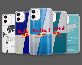 Etui na telefon Red Bull z napojem energetycznym Formuła 1 do iPhone'a 17Pro, 16, 15, 14, 13, 12, Samsunga S26, S25, S24, S23, A17, A26, A57, Pixela 10, 9