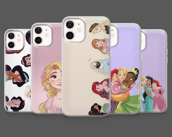 Etui na telefon z motywem księżniczek Disney Aurora z osłoną MagSafe do iPhone'a 17Pro, 16, 15, 14, 13, Samsunga S26, S25, S24, S23, A17, A26, A57, Pixela 10, 9