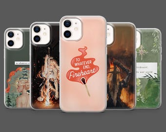 Etui na telefon Tron ze Szkła Bookish Fantasy MagSafe Cover do iPhone'a 17Pro, 16, 15, 14, 13, Samsunga S26, S25, S24, S23, A17, A26, A57, Pixela 10, 9
