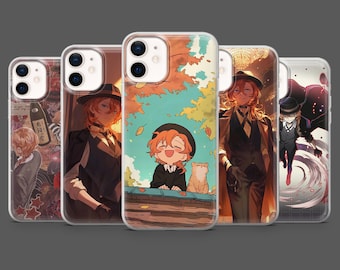 Etui na telefon Chuuya Nakahara Bungou Stray Dogs Cover na iPhone'a 17Pro, 16, 15, 14, 13, 12, Samsunga S26, S25, S24, S23, A17, A26, A57, Pixel 10, 9