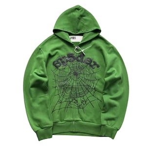 Sp5der green hoodie - Etsy 日本