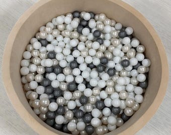 Extra Large Ball Pit, 400 BPA-Free Balls Included, Birthday Gift for Toddlers