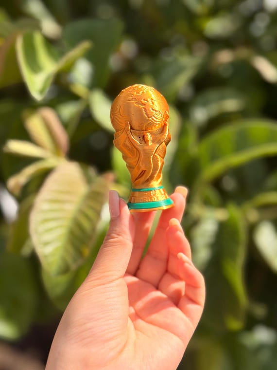 worldcup Fidget Spinner Trophy – Soccer Desk Toy, Football Fan Gift, Argentina Brazil USA England Fan Gear, Gifts For Him, Soccer Things