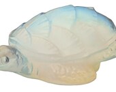 Sabino Opalescent Glass Turtle Miniature Figurine