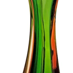 Flavio Poli Murano Sommerso Glass Vase