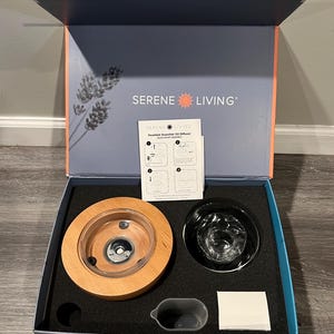 Serene Living Ultrasonic Essential Oil Diffuser with Box